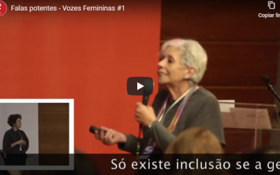 Falas potentes no Vozes Femininas #1 – ACESSIBILIDADE, DIREITOS REPRODUTIVOS E OBJETIVOS DE VIDA.