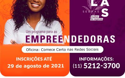 Oficina online gratuita para mulheres com deficiência para geração de renda por meio de negócios online