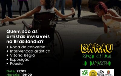 CONVITE – Mulheres do Vozes promovem sarau de artistas com deficiência